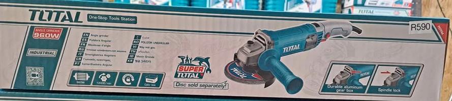 Brand New Total Tools Corded Angle Grinder, 960w