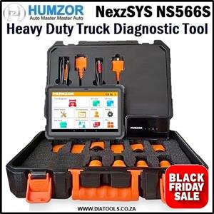 BLACK FRIDAY HUMZOR NS566S HEAVY DUTY TRUCK DIAGNOSTIC TOOL