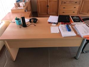Desk and  Credenza