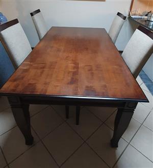 Used, WETHERLYS DINING TABLE & CHAIRS for sale  Pretoria - Pretoria East
