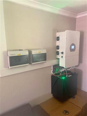 Solar panels, and hybrid inverters