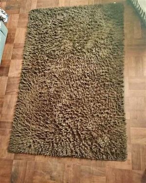 BROWN SHAGGY CARPET