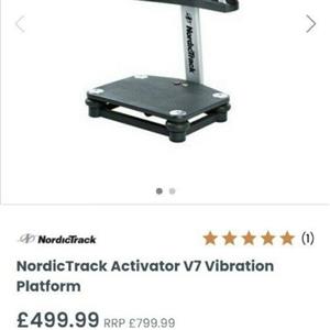 Nordictrack Activator V7 Vibration Machine With Dumbbells