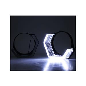 5D Crystal LED Angel Eye Daytime Running Light - i8 V-30 Design