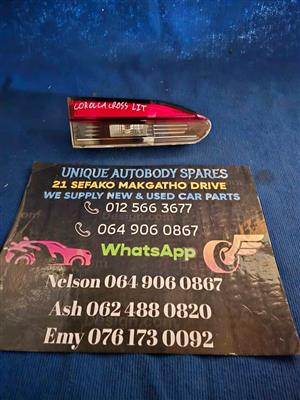 Toyota Corolla Cross Left Inner Tail Light