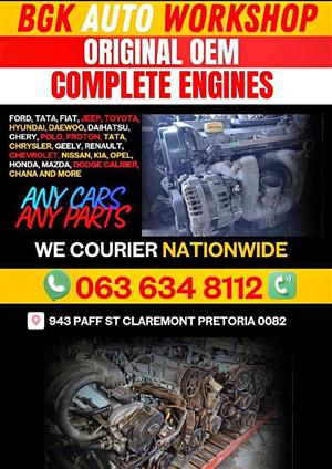 Complete engines for sale