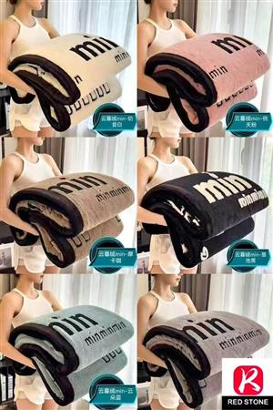 Min fleece blanket Queen size  Available on order only