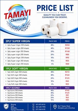 Tamayi Chemicals PTY LTD ORIGINAL Wholesaler