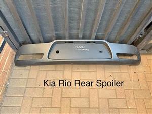 Rear Bumper Spoiler for Kia Rio 2011 to 2017