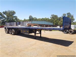 Flat Deck Trailer >> Tri Axle Flat Deck Trailer 13 5m Junk Mail Flat Deck Trailer >> Tri Axle Flat Deck Trailer 13 5m Junk Mail