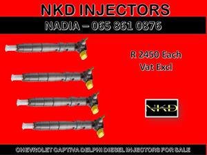 CHEVROLET CAPTIVA DIESEL INJECTORS FOR SALE ON SERVICE EXCHANGE OR RECONDITIONING