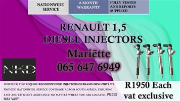 SERVICE OWN INJECTORS RENUALT 1.5