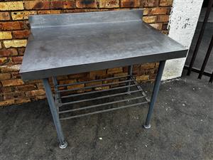 Stainless steel table Industrial Commercial.
