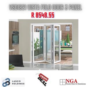 VSD1821 Vista Fold Door 3 Panel