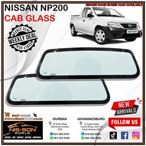 NISSAN NP200 CAB GLASS