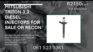 MITSUBISHI TRITON 3.2 DIESEL INJECTORS FOR SALE WITH TEST REPORTS 