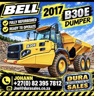Refurbish Bell B30 E Dumper 