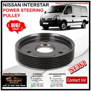 NISSAN INTERSTAR POWER STEERING PULLEY