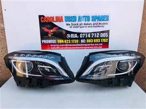 Mercedes Benz GLA W156 left and right side Intelligent system LED Headlights