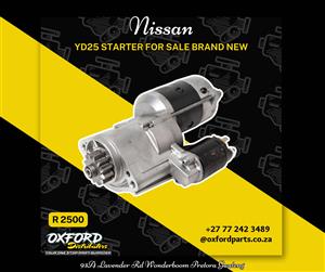 Nissan YD25 Starter Motor for sale brand new