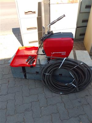 Rothenberger Drain cleaning machine