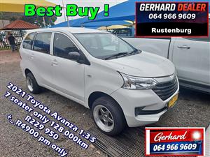2021 Toyota  Avanza 1.3S