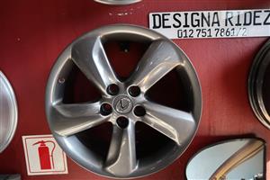 LEXUS RIMS/WHEELS 18INCH 8J 5X114PCD