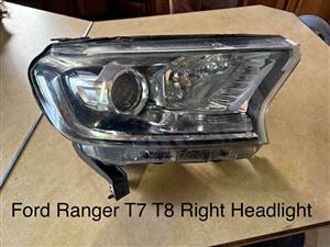 Right Headlight for Ford Ranger T7 / T8 / Everest 