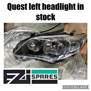 Toyota Corolla quest left headlight