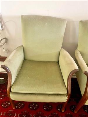 Pair of Parker Knoll armchairs