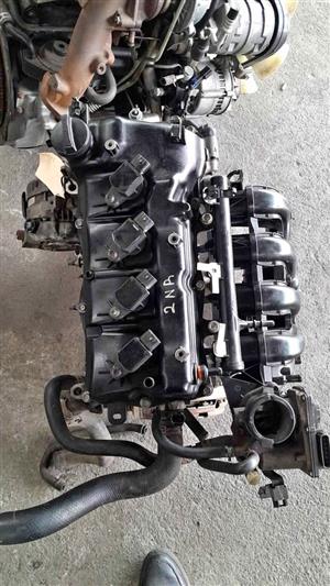 TOYOTA ETIOS 2NR ENGINES FOR SALE