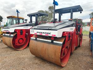 2025 DYNAPAC CC422VHF PNEUMATIC ROLLERS (x2)