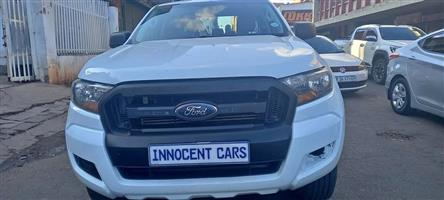 2018 FORD RANGER 2.2TDCI DIESEL 6SPEED 4X2, MANUAL, WHITE COLOUR, MILEAGE 