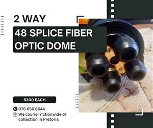 2 Way, 48 Splice Fiber Optic Dome