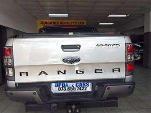 2015 FORD RANGER 3.2 6SPEED 4X4 WILDTRACK DOUBLE CAB AUTOMATIC LEATHER DIESEL ACCIDENT FREE 10
