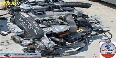 VW GOLF 4 1.9L TDI COMPLETE ASV ENGINE FOR SALE