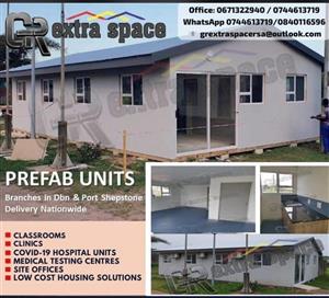 Classrooms, office or parents cottages