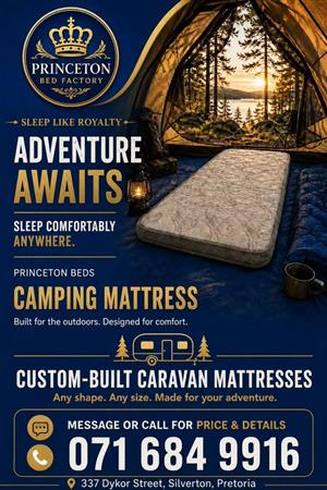 Camping mattress