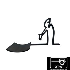 Line Character Toilet Roll Holder