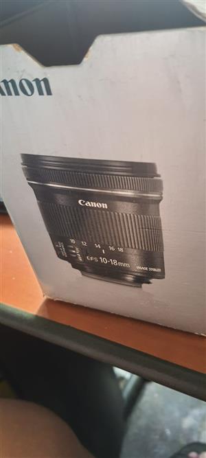 Canon Fish Eye lens 10mm - 18mm