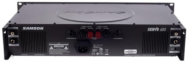 Samson Servo 600 Power Amplifier 