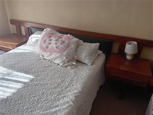 Wooden bedroom suite 