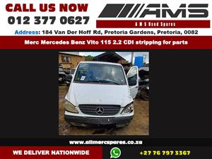 Mercedes Benz Vito 115 2.2 CDI petrol automatic stripping for parts
