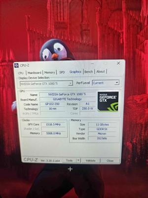 Gigabyte GeForce GTX 1080 Ti 11GB Windforce OC – Excellent Condition