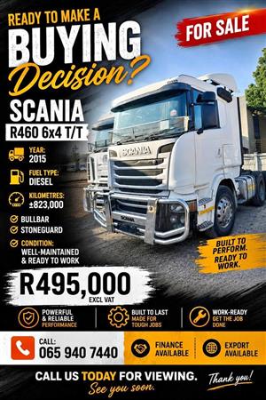 2015 SCANIA R460