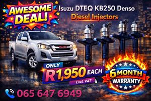 Isuzu KB250 DTEQ Diesel Injectors