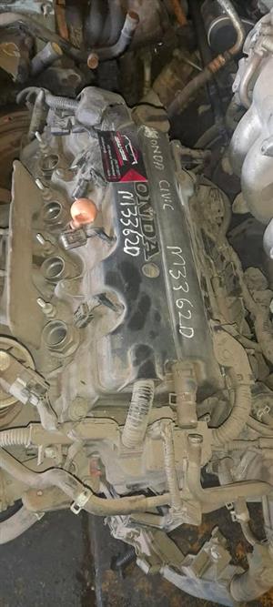 Honda Civic N16A engine for sale.