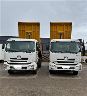 2013 UD Quon 36-370  10 Cube Tipper