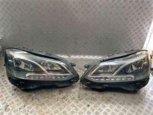 Mercedes benz W212 facelift headlights