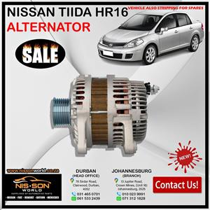 NISSAN TIIDA HR16 ALTERNATOR
